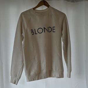 Brunette "Blonde" pullover